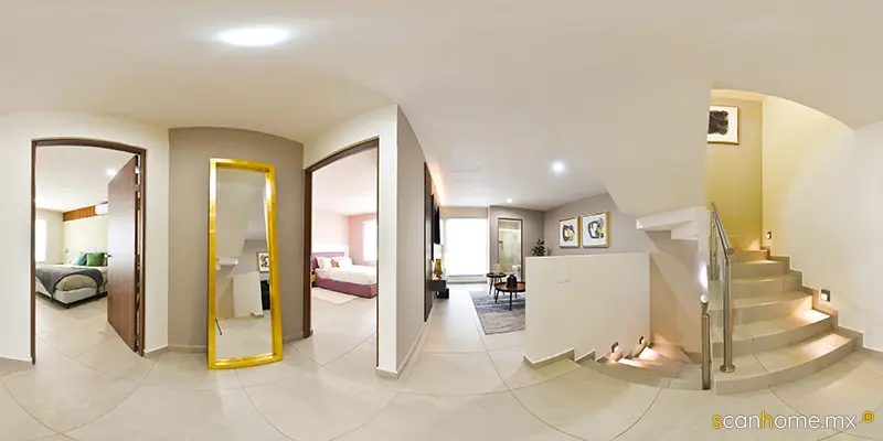 Segundo Nivel Modelo Scordia Plus: Habitaciones independientes con baño privado y área flex