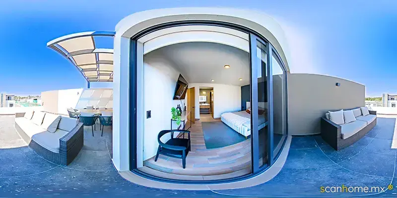Planta alta roof, terraza Depa Creta Cluster Bonza en Ziré, Querétaro